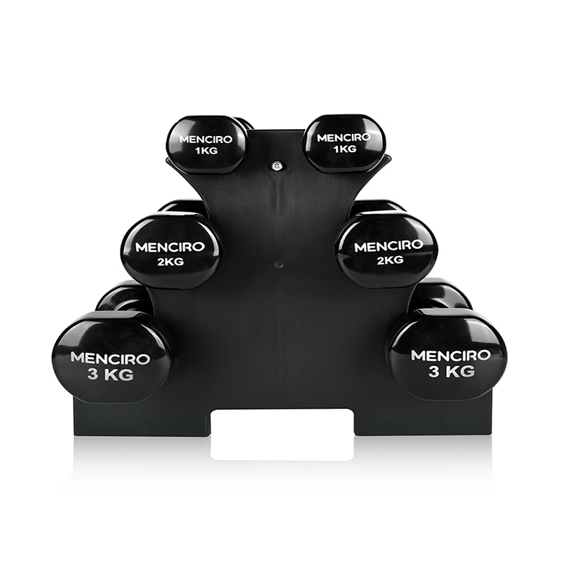 Nigrum Vinyl Dipped Dumbbell Set